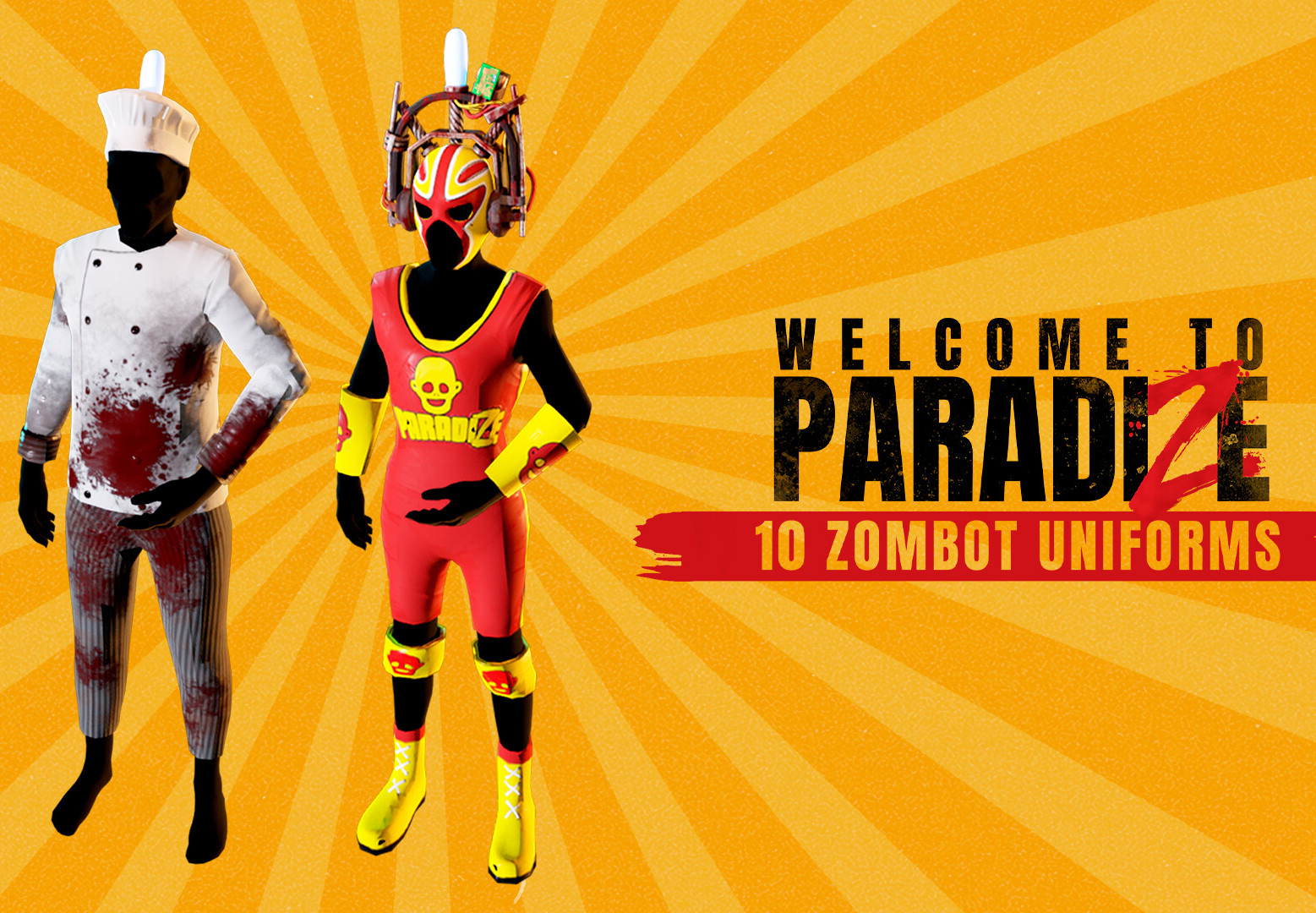 Welcome to ParadiZe - Uniforms Cosmetic Pack DLC Steam CD Key screenshot 1