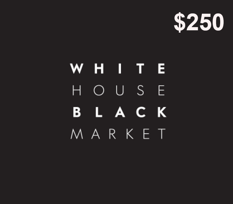 White House Black Market $250 Gift Card US