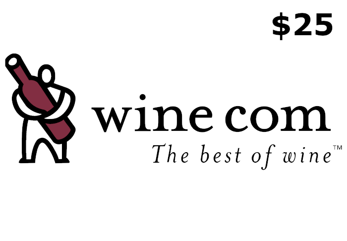 Wine.com $25 Gift Card US