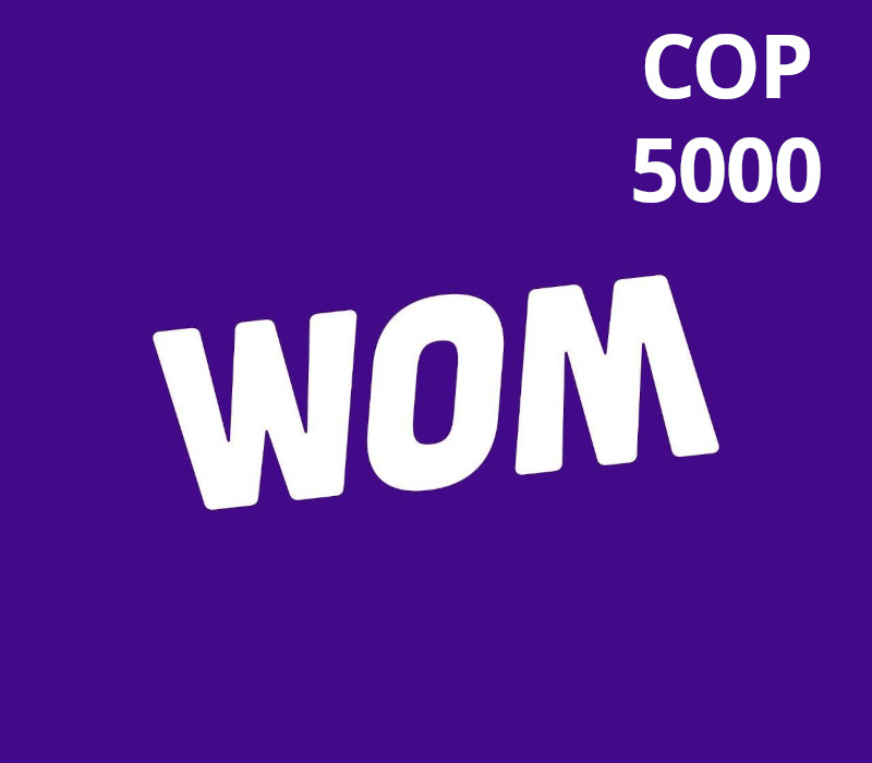 

Wom 5000 COP Mobile Top-up CO