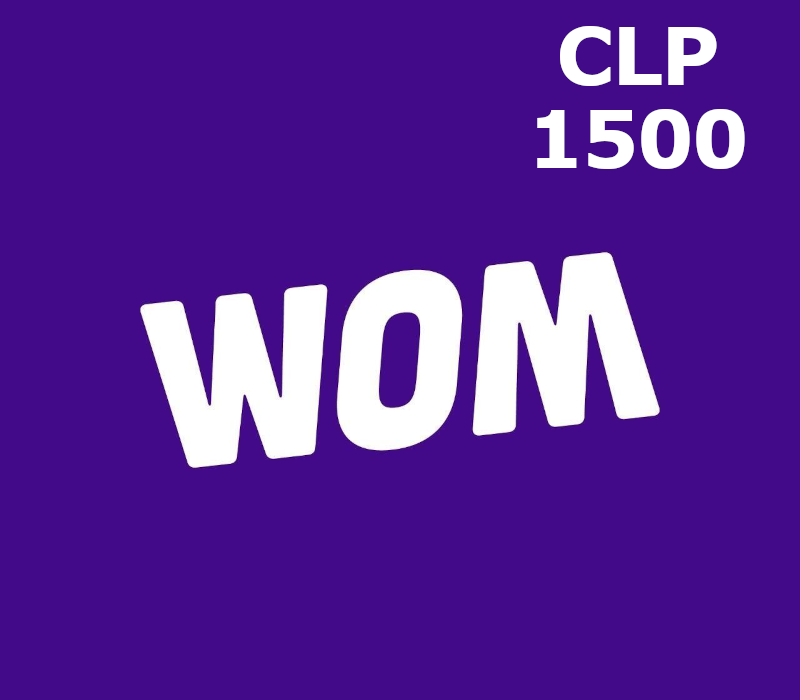 

Wom 1500 CLP Mobile Top-up CL