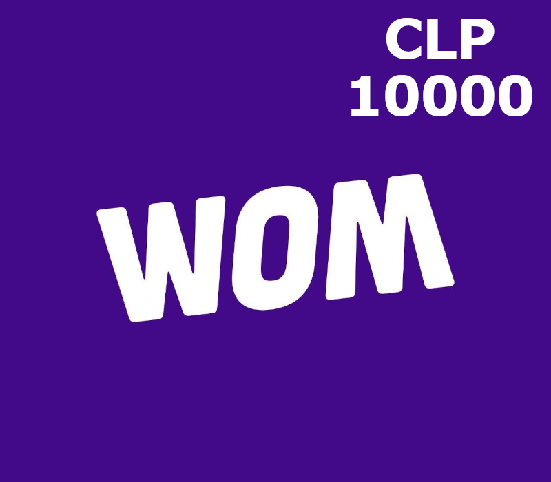 

Wom 10000 CLP Mobile Top-up CL