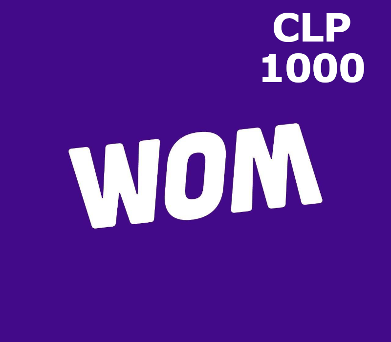 

Wom 1000 CLP Mobile Top-up CL