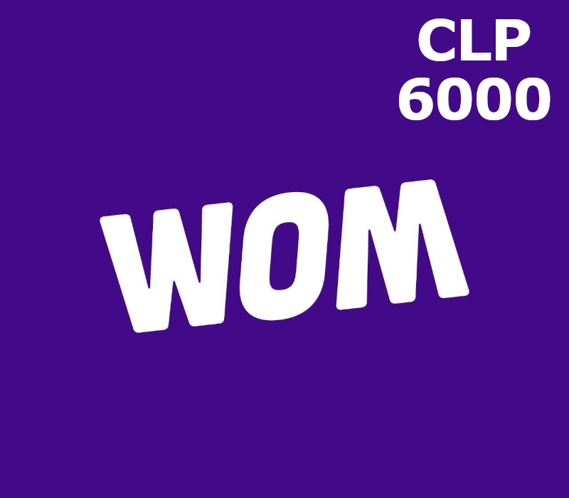 

Wom 6000 CLP Mobile Top-up CL