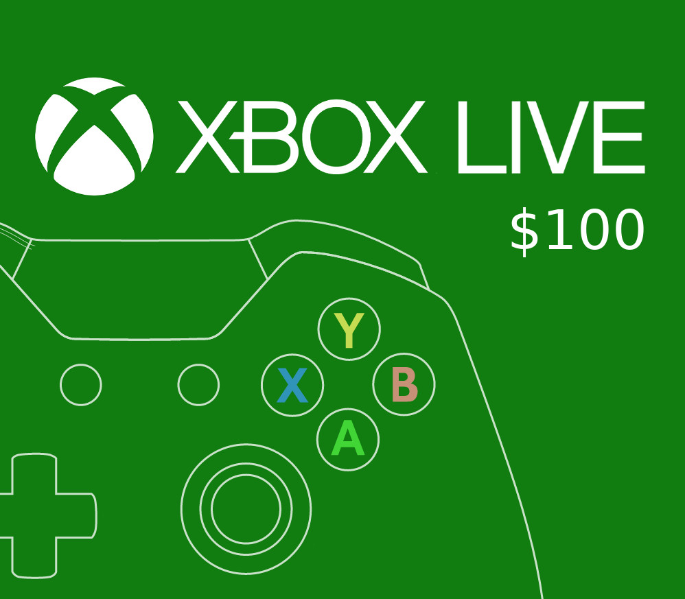 

XBOX Live $100 Prepaid Card NZ