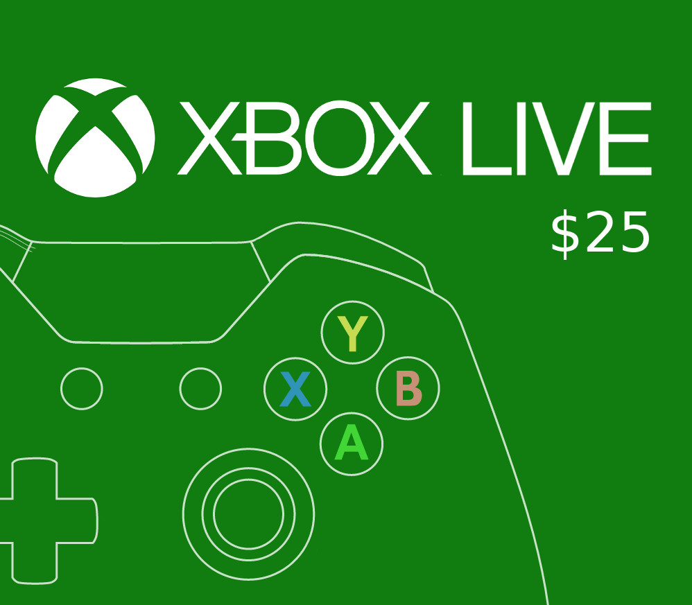 

XBOX Live $25 Prepaid Card AU