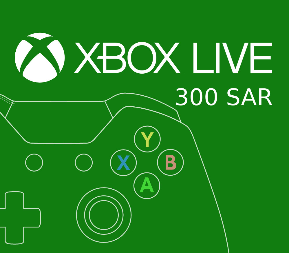 

XBOX Live 300 SAR Prepaid Card SA