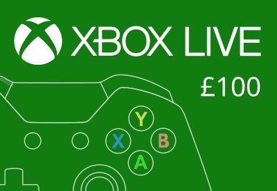 XBOX Live £100 Prepaid Card UK
