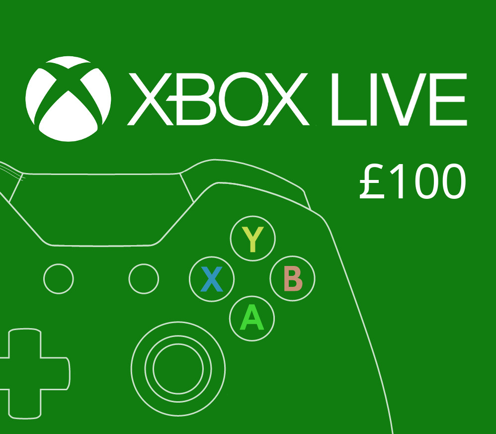 

XBOX Live £100 Prepaid Card UK