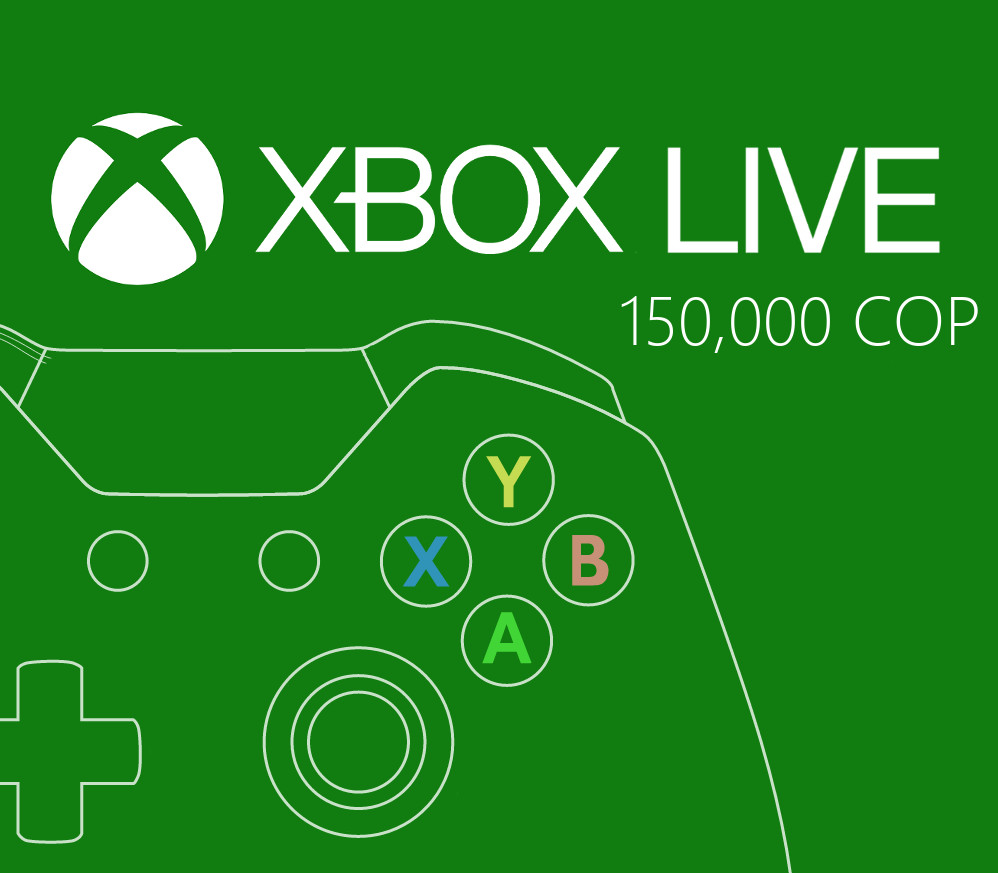 

XBOX Live COP 150,000 Prepaid Card CO