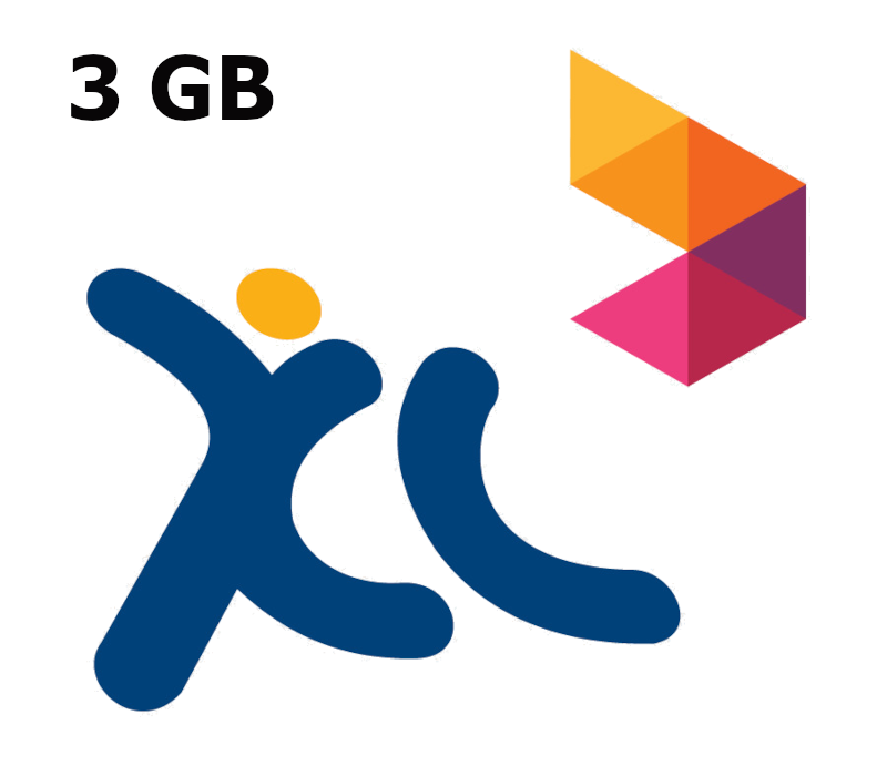 

XL 3 GB Data Mobile Top-up ID (Valid for 30 days)