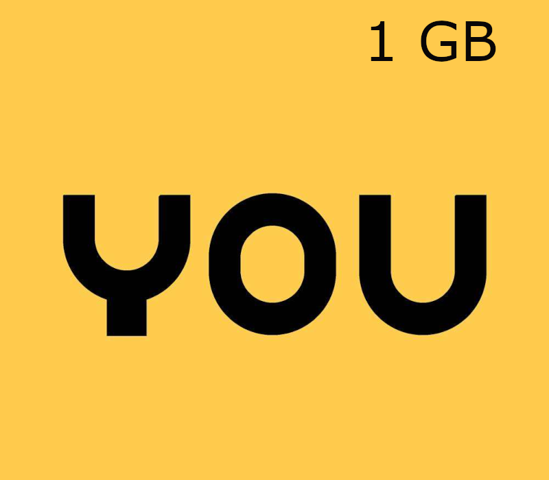 

YOU 1 GB Data Mobile Top-up YE