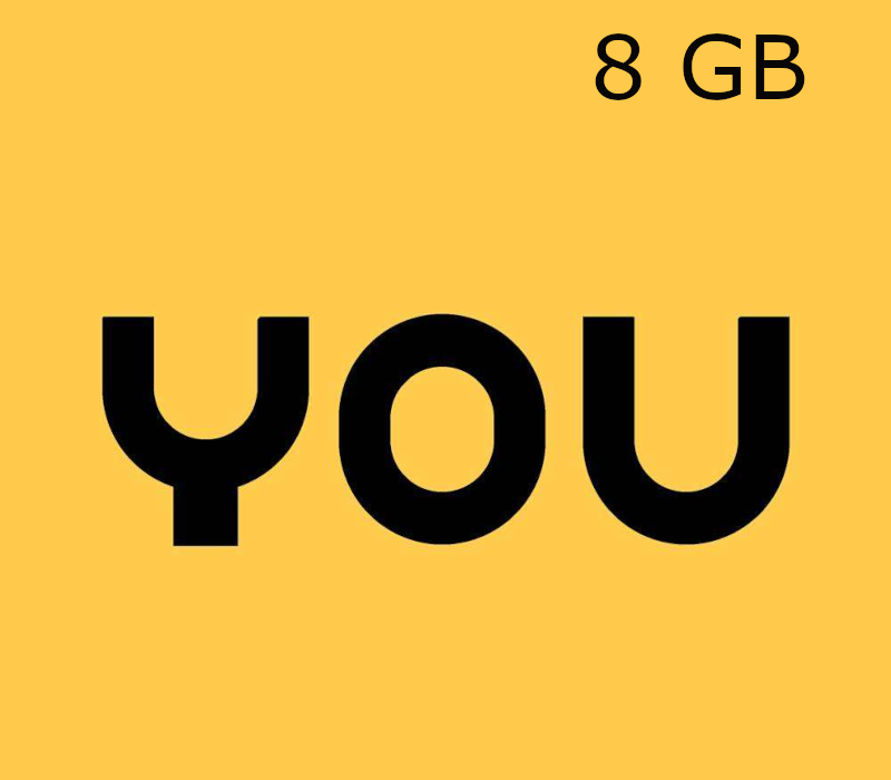 

YOU 8 GB Data Mobile Top-up YE