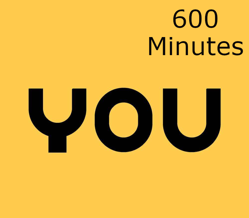 

YOU 600 Minutes Talktime Mobile Top-up YE