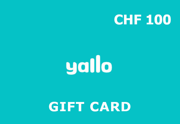 Yallo PIN 100 CHF Gift Card CH