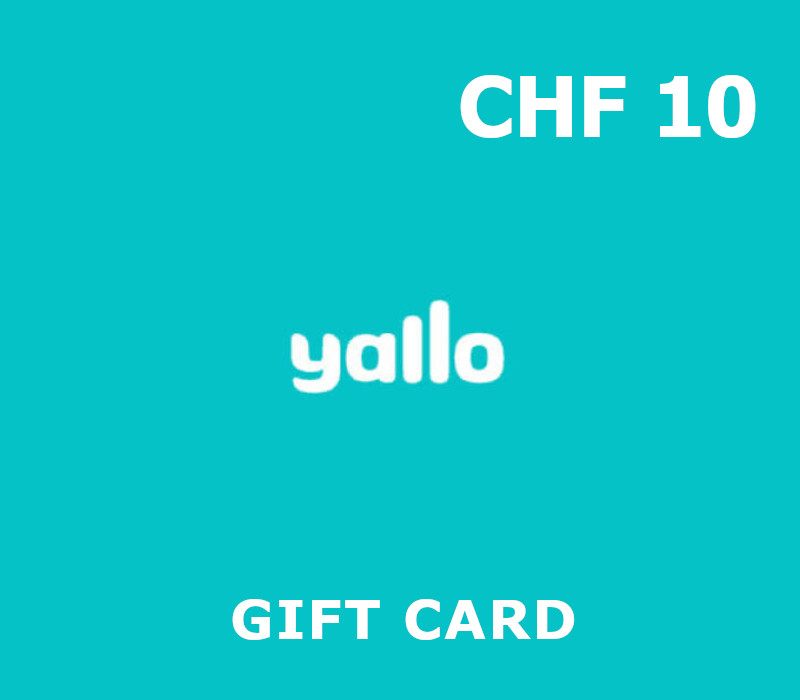 

Yallo PIN 10 CHF Gift Card CH