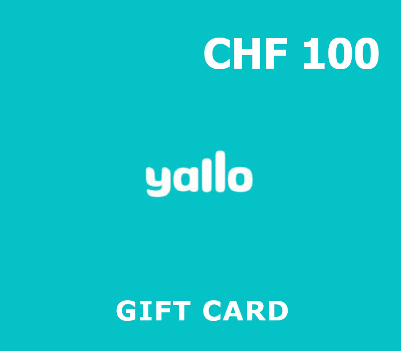 Yallo PIN 100 CHF Gift Card CH