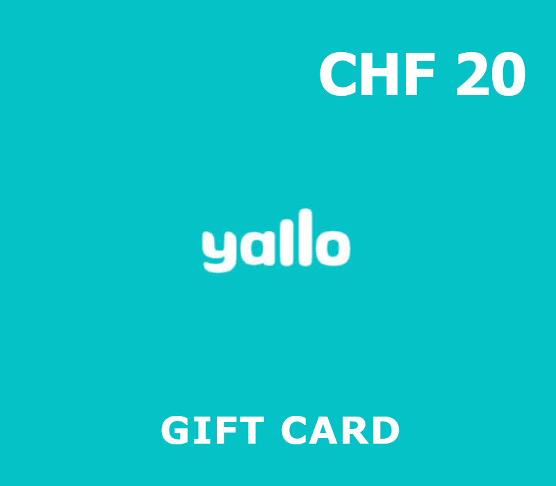 

Yallo PIN 20 CHF Gift Card CH