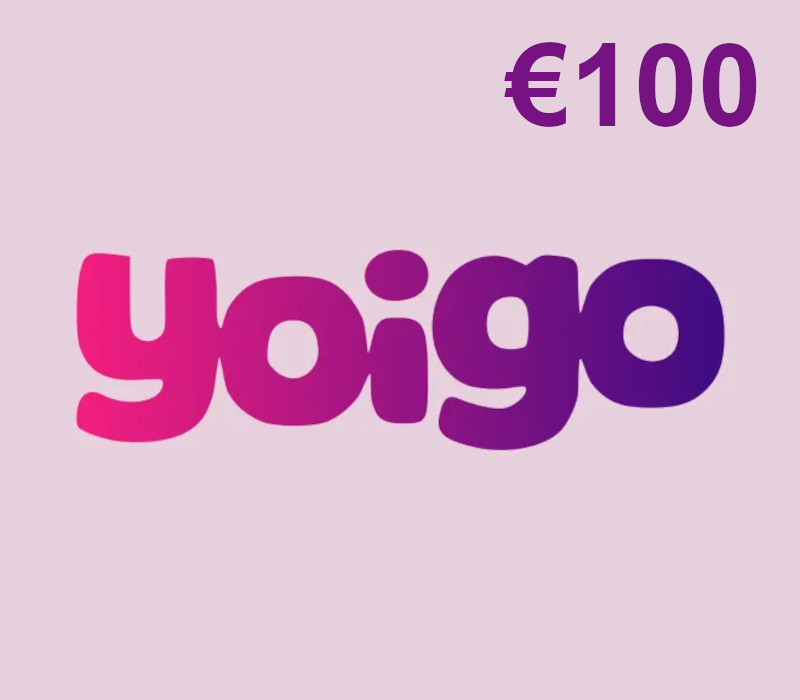 

Yoigo €100 Mobile Top-up ES