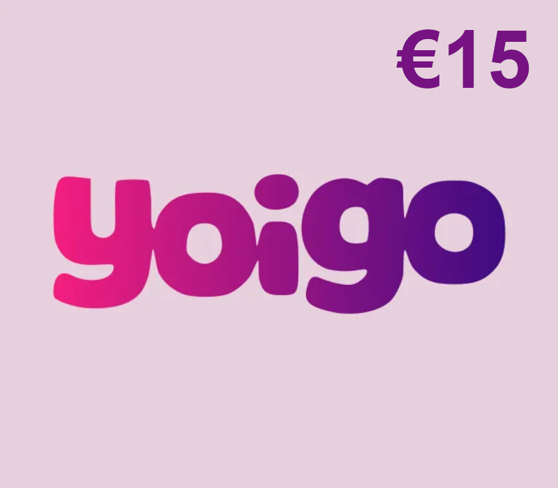 

Yoigo €15 Mobile Top-up ES