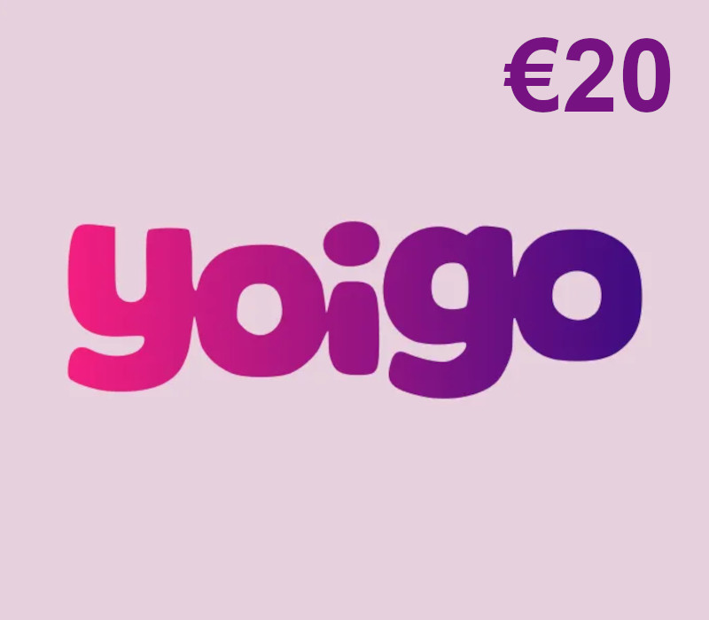 

Yoigo €20 Mobile Top-up ES