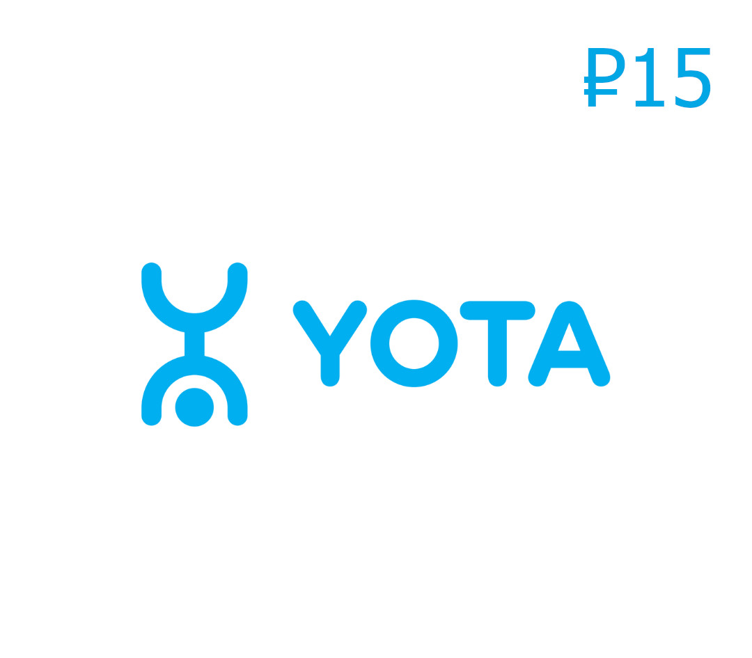 

Yota ₽15 Mobile Top-up RU