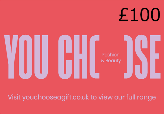YouChoose Fashion & Beauty Digital £100 Gift Card UK