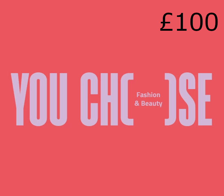 

YouChoose Fashion & Beauty Digital £100 Gift Card UK