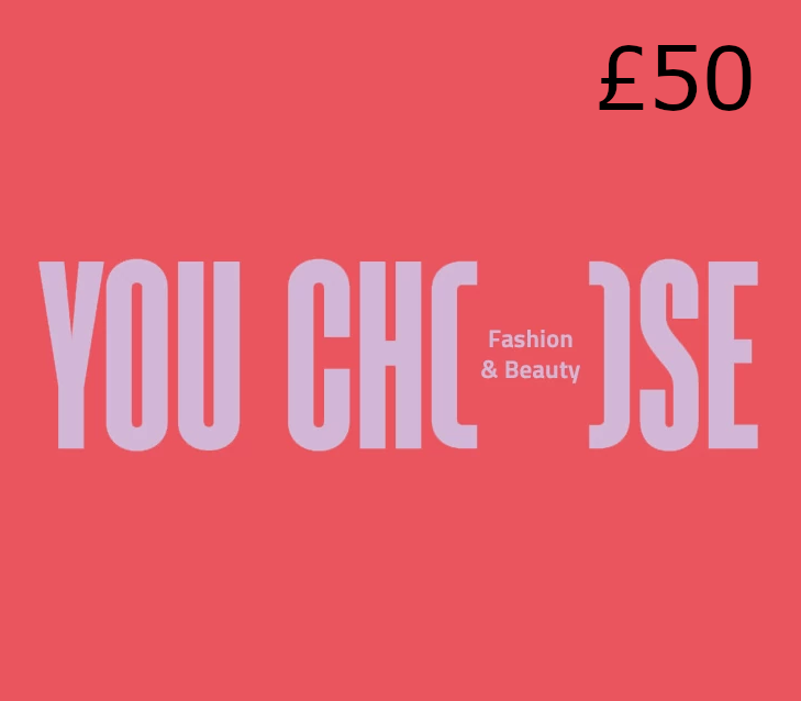 

YouChoose Fashion & Beauty Digital £50 Gift Card UK