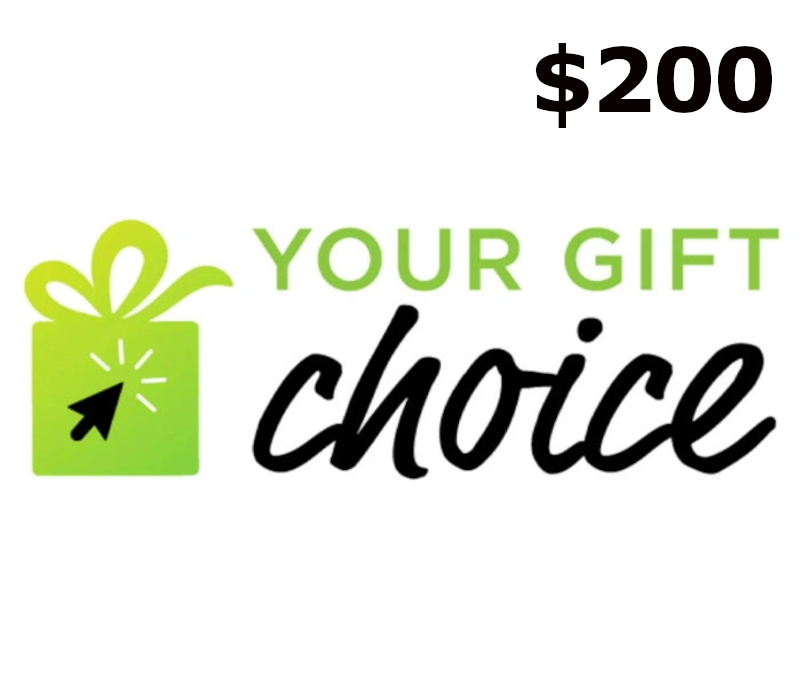 Your Gift Choice $200 Gift Card US