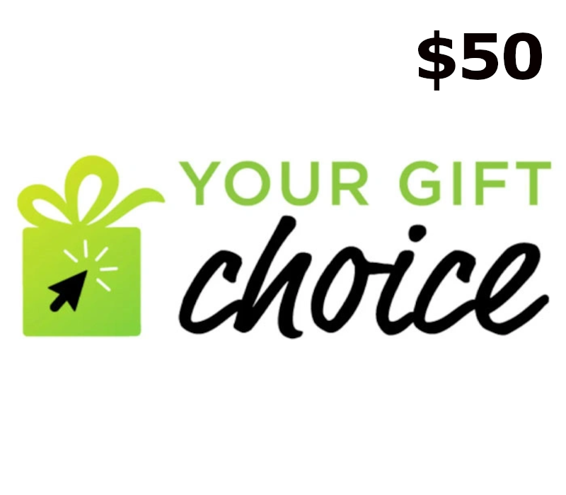 Your Gift Choice $50 Gift Card US