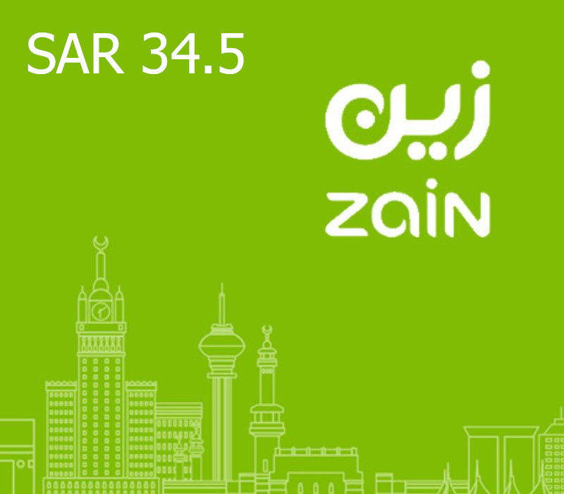 

Zain 34.5 SAR Gift Card SA