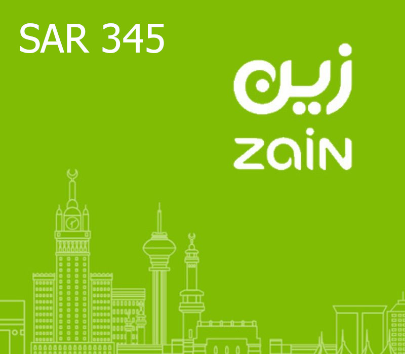 

Zain 345 SAR Gift Card SA