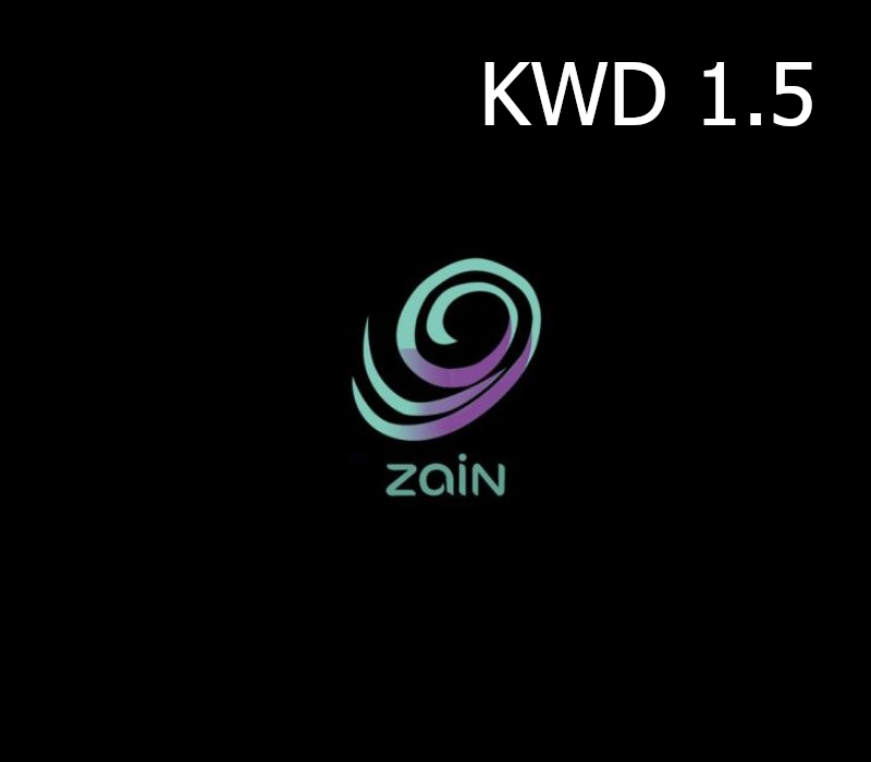 

Zain 1.5 KWD Mobile Top-up KW