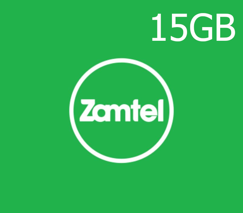 

Zamtel 15GB Data Mobile Top-up ZM