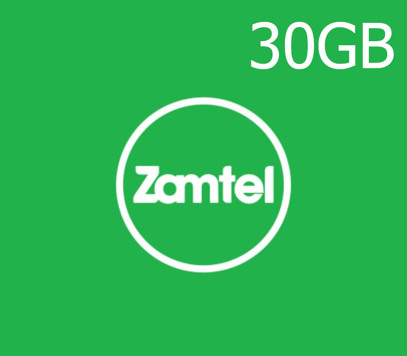 

Zamtel 30GB Data Mobile Top-up ZM