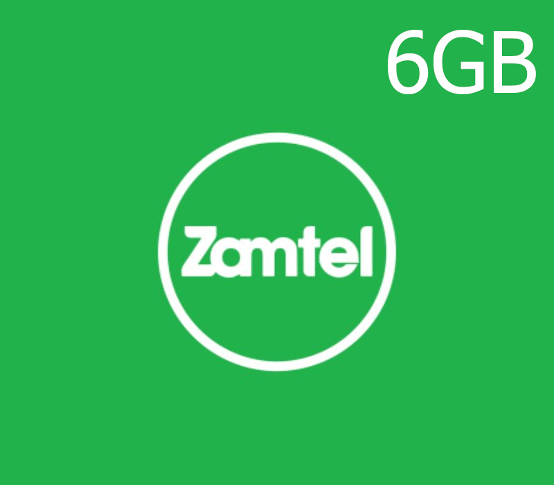 

Zamtel 6GB Data Mobile Top-up ZM