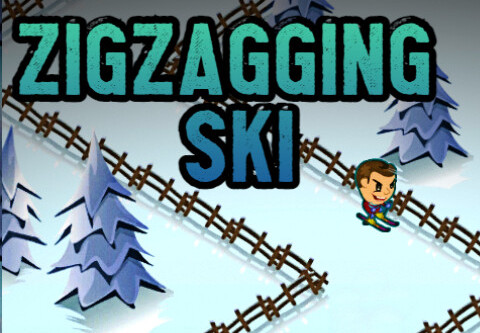 ZigZagging Ski Steam CD Key screenshot 2