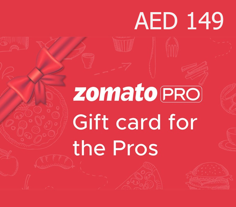 

Zomato Pro 149 AED Gift Card AE