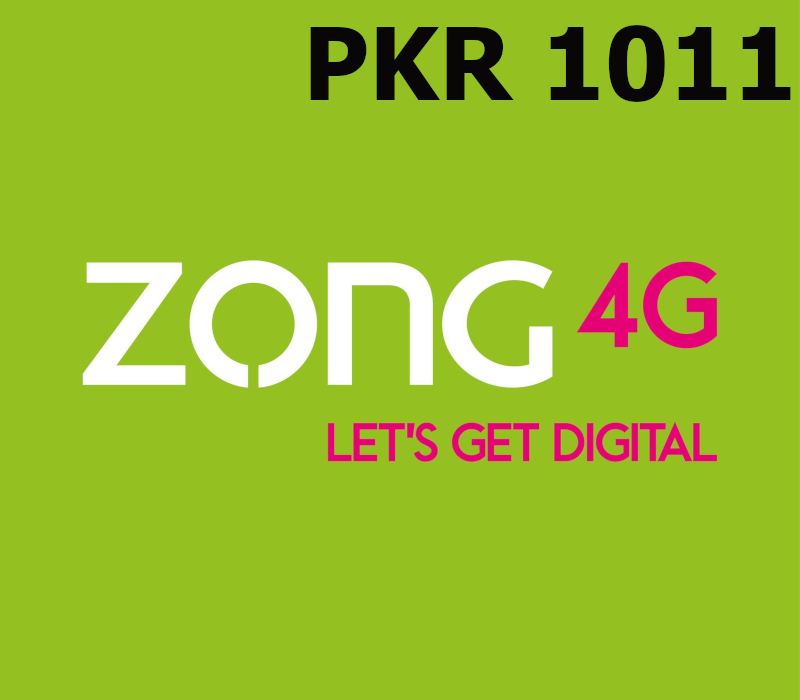 

Zong 1011 PKR Mobile Top-up PK