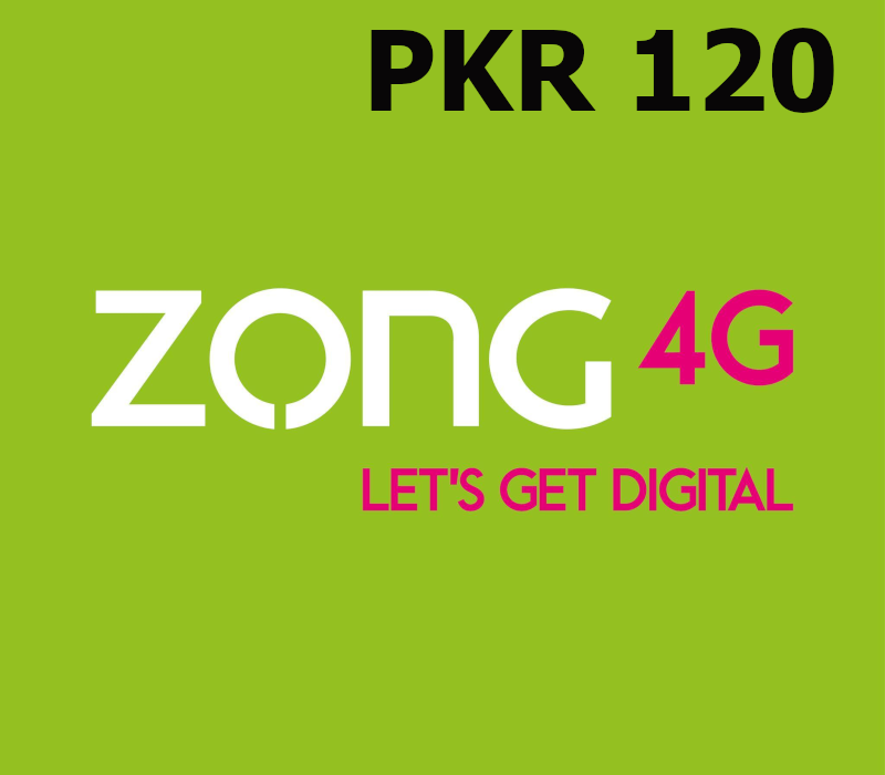 

Zong 120 PKR Mobile Top-up PK