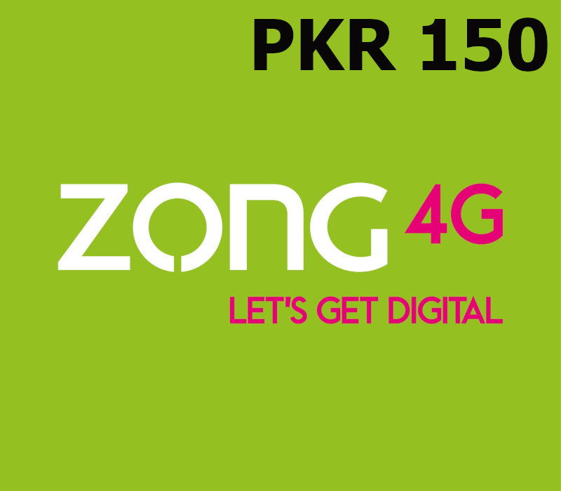 

Zong 150 PKR Mobile Top-up PK