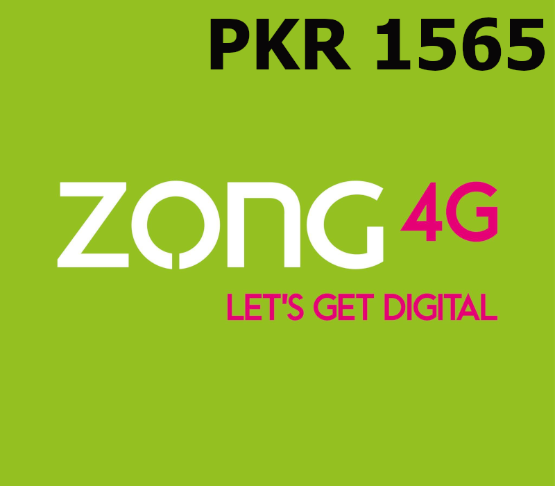 

Zong 1565 PKR Mobile Top-up PK