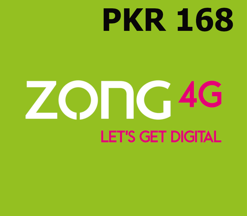 

Zong 168 PKR Mobile Top-up PK