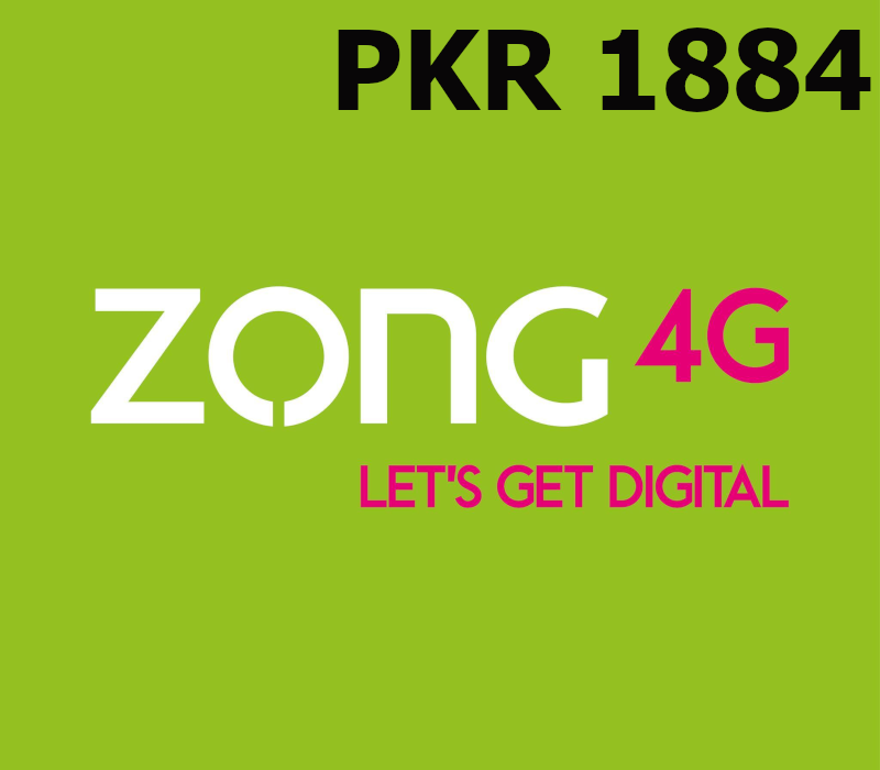 

Zong 1884 PKR Mobile Top-up PK