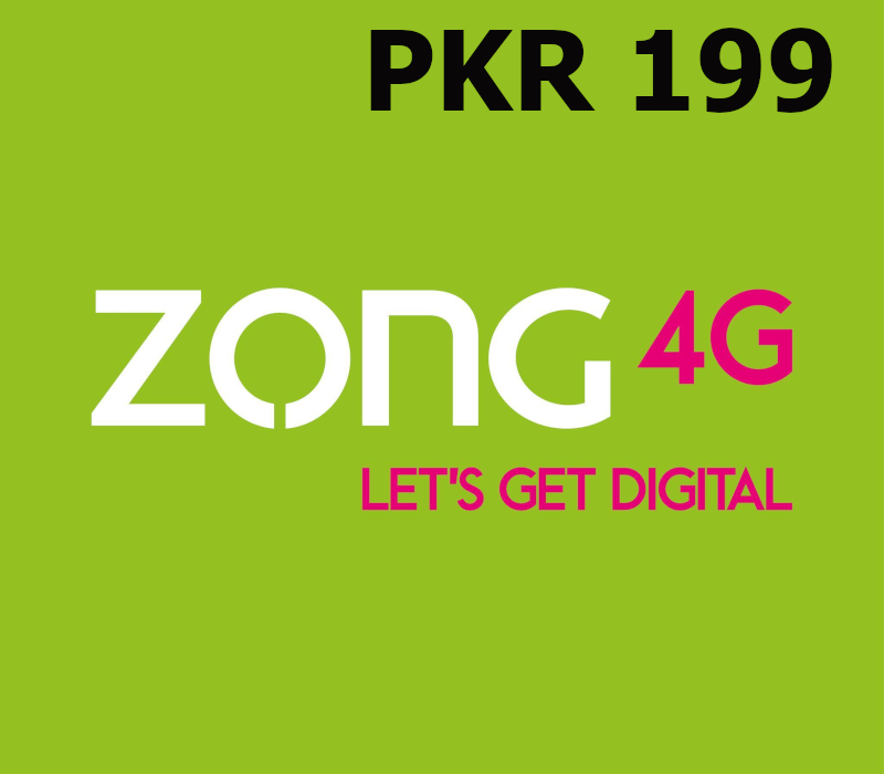 

Zong 199 PKR Mobile Top-up PK