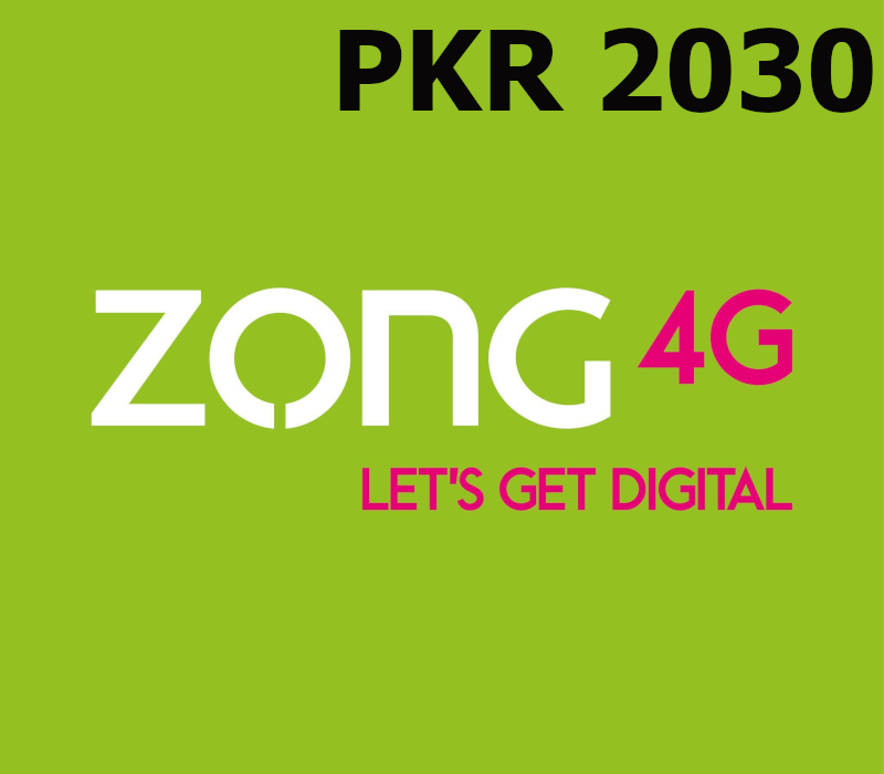 

Zong 2030 PKR Mobile Top-up PK