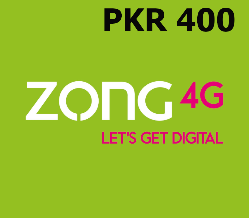 

Zong 400 PKR Mobile Top-up PK