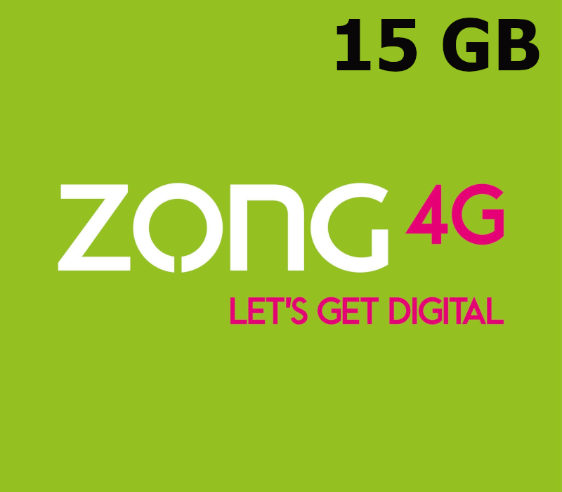 

Zong 15 GB Data Mobile Top-up PK