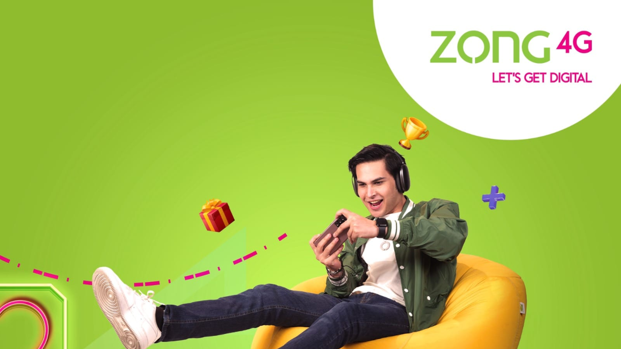 Zong 400 PKR Mobile Top-up PK